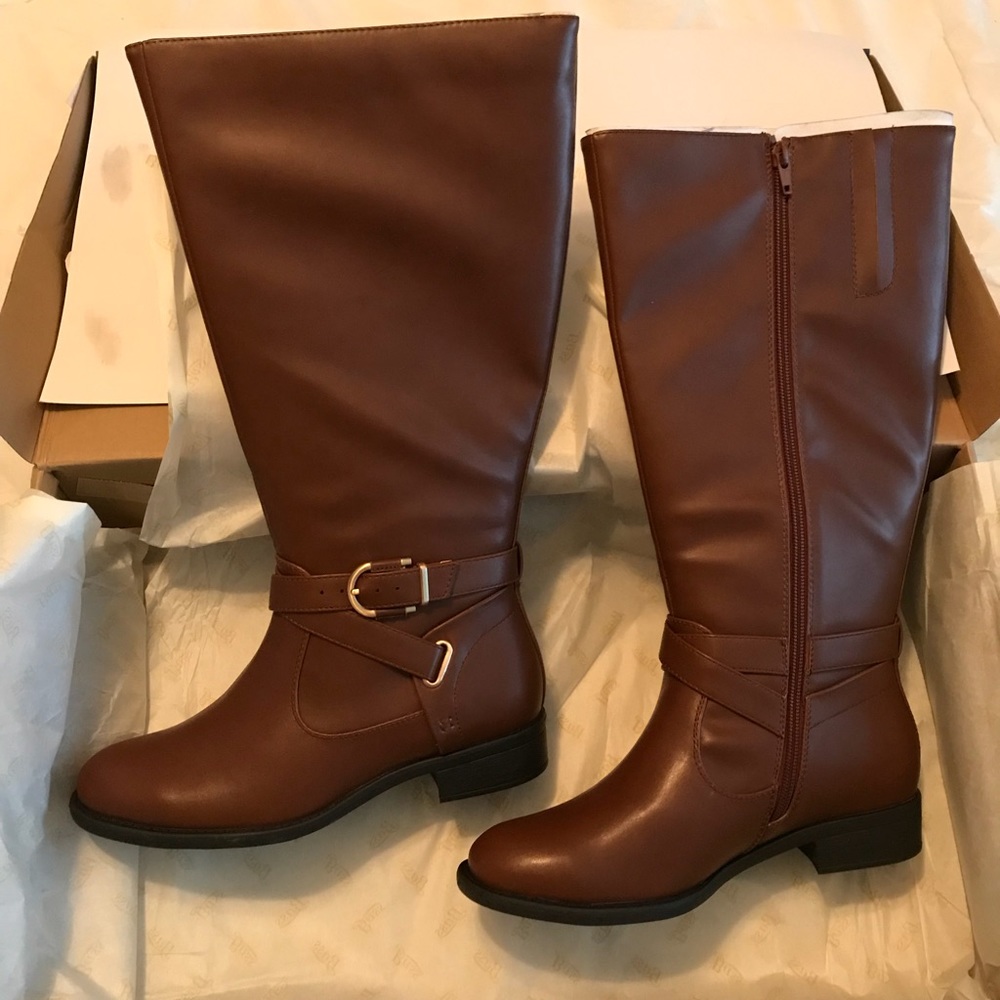 Bass Jordan Cognac Riding boots